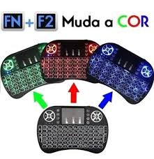 Mini Teclado Controle Sem Fio